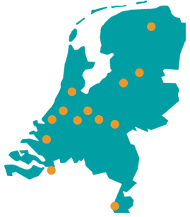 Alle locaties van de coaching en counselling opleidingen van de ACC in Nederland